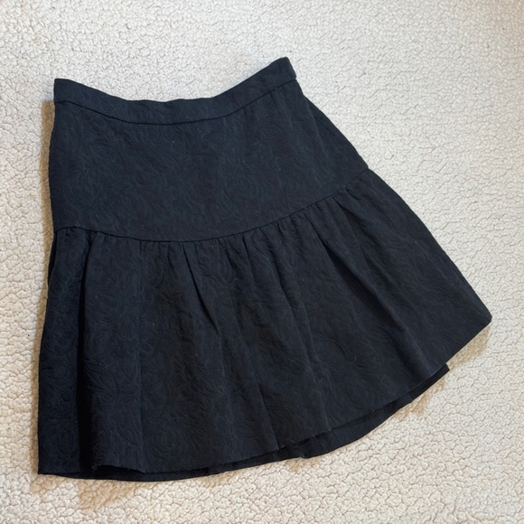 NWT J. Crew Black Mini Skirt - Picture 8 of 12